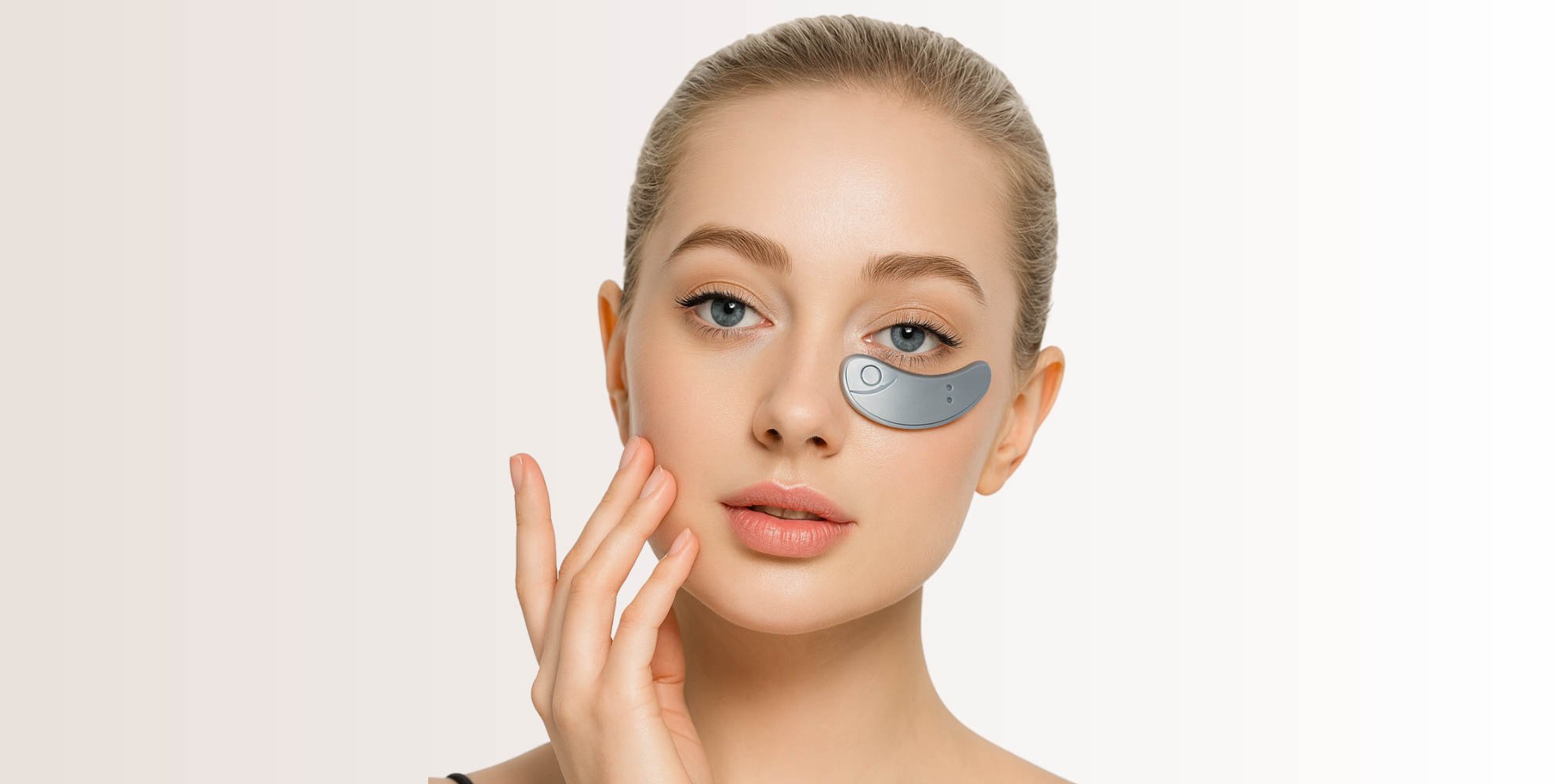 Under-Eye LED + EMS Therapy: Lift, Firm & Brighten Tired Eyes